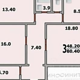 Продажа 3-комн квартиры на вторичном рынке ул Братеевская,  д. 33,  к. 2