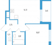 Продать Квартиры в новостройке Шушары п., Окуловская ул.   1