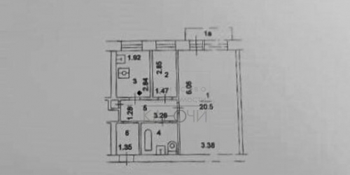 2-комн квартира улица Маршала Малиновского,  д. 5