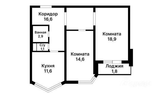 Аренда 2-комн квартиры на вторичном рынке ул Маршала Тухачевского,  д. 16,  к. 1 стр 1