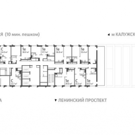 Продажа 1-комн квартиры на вторичном рынке проезд Кадомцева,  д. 17