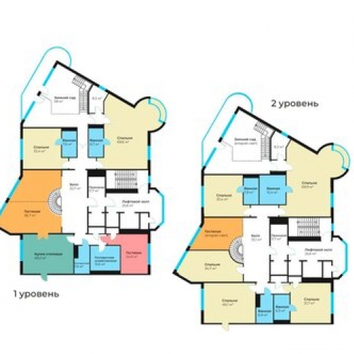 7-комн квартира улица Архитектора Власова,  д. 6