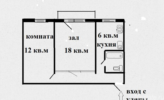 Продажа 2-комн квартиры на вторичном рынке Коломна, улица Калинина,  д. 24