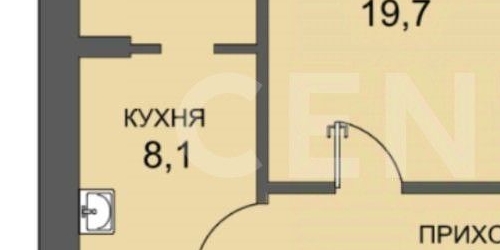 2-комн квартира Нарвский проспект, 12