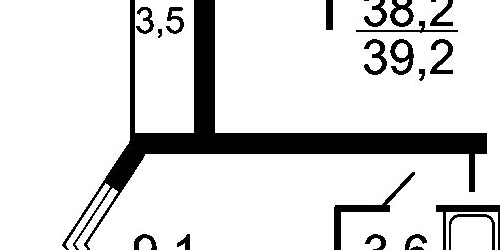 1-комн квартира улица Дудинка, 2К1