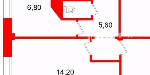2-комн квартира улица Кибальчича, 16К1