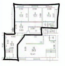 Аренда ПСН Грузинская М. ул,  д. 38