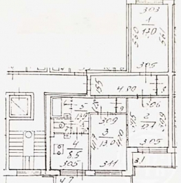Продажа 3-комн квартиры на вторичном рынке Джона Рида ул. ,  д. 1,  к. 1