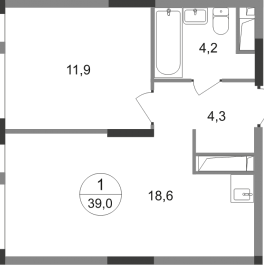 Продажа 1-комн квартиры в новостройке Московский г., Бианки ул., к. 9.3 Продажа 1-комн квартиры в новостройке Московский г., Бианки ул., к. 9.3