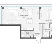 Продать Квартиры в новостройке Москва г., Фрунзенская наб.   C3
