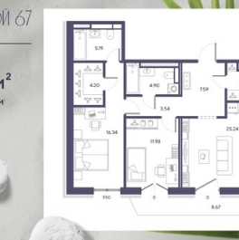 Продажа 2-комн квартиры на вторичном рынке 19-я линия,  д. 16,  к. 2