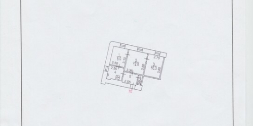 3-комн квартира Никитская Б. ул,  д. 22/2