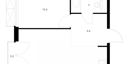 1-комн квартира Москва г., Заречная ул.,  к. 2.2.2