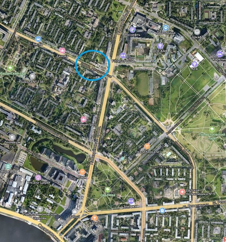 Продажа 3-комн квартиры на вторичном рынке проспект Металлистов, 59