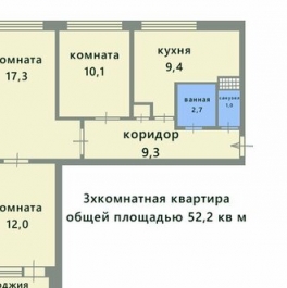 Продажа 3-комн квартиры на вторичном рынке ул Купчинская,  д. 33