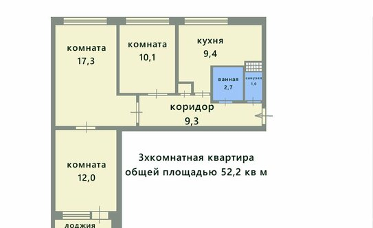 Продажа 3-комн квартиры на вторичном рынке ул Купчинская,  д. 33