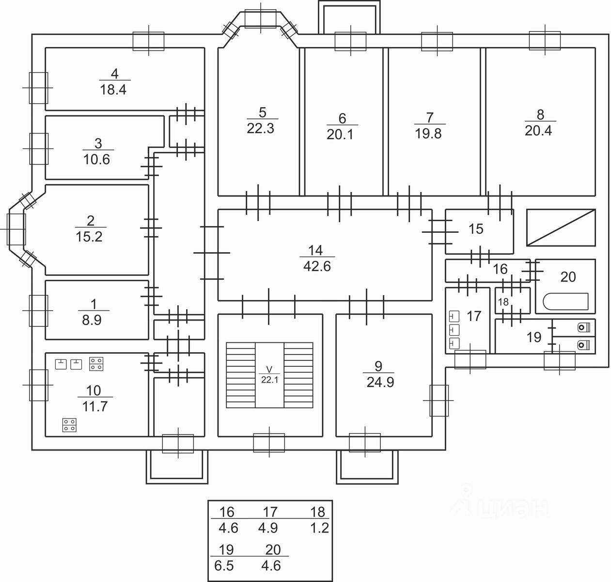 Продажа 6-комн квартиры на вторичном рынке Ленинский проспект, 161К2