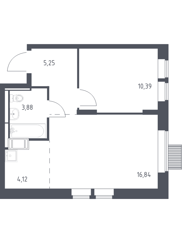 Продажа 1-комн квартиры в новостройке Путилково д., Путилковское ш.,  к. 28