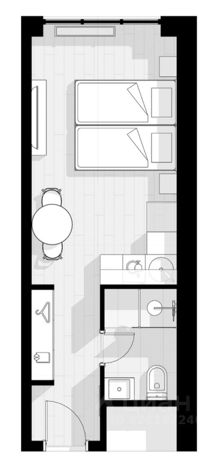 Продажа студии Одинцово, улица Чистяковой, 8к2