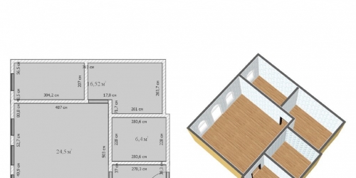 2-комн квартира Зоологический пер.,  д. 1-3