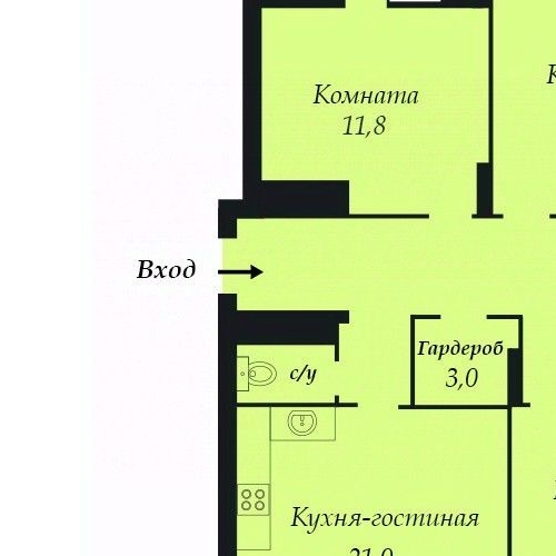 4-комн квартира пос. Развилка, проезд Римский, 15