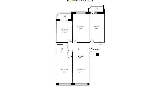 Продажа 4-комн квартиры на вторичном рынке Химки г, Ватутина ул,  д. 4 к2