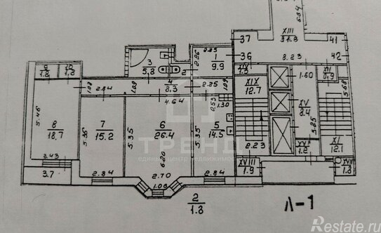 Продажа 3-комн квартиры на вторичном рынке аллея Поликарпова,  д. 2