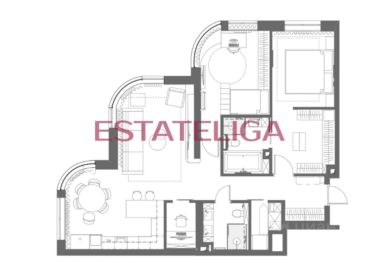 Продажа 3-комн квартиры на вторичном рынке Волоколамское шоссе, 81/2с2
