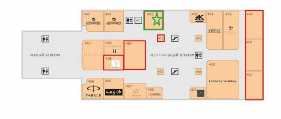 Аренда торгового помещения ул Итальянская,  д. 15