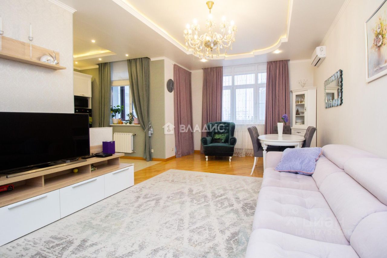 Продажа 4-комн квартиры на вторичном рынке улица Академика Волгина, 8Ак1