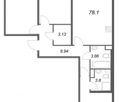 Продать Квартиры в новостройке Стрельна п., Будённого пр-кт   5.5