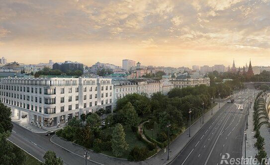 Продажа 3-комн квартиры на вторичном рынке Пречистенская набережная,  д. 43
