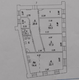 Продажа 4-комн квартиры на вторичном рынке Молчановка Б. ул,  д. 30/7