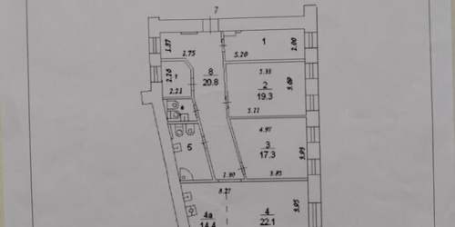 4-комн квартира Молчановка Б. ул,  д. 30/7
