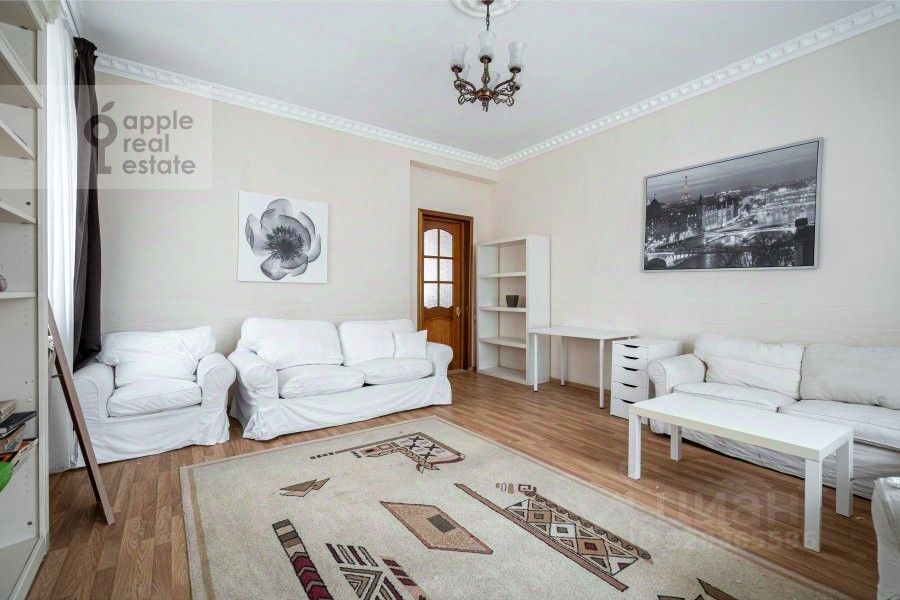 Аренда 3-комн квартиры на вторичном рынке Милютинский переулок, 19/4С2