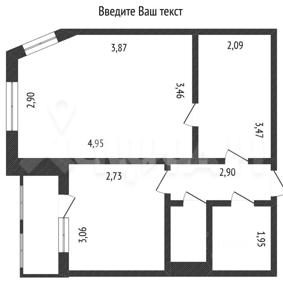Аренда 2-комн квартиры на вторичном рынке Балашиха, Заречная улица,  д. 11