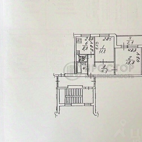 2-комн квартира с. Ям, улица Морская,  д. 13