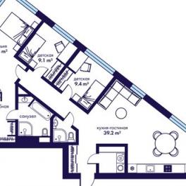 Продажа 4-комн квартиры на вторичном рынке Шмитовский проезд,  д. 39 к6
