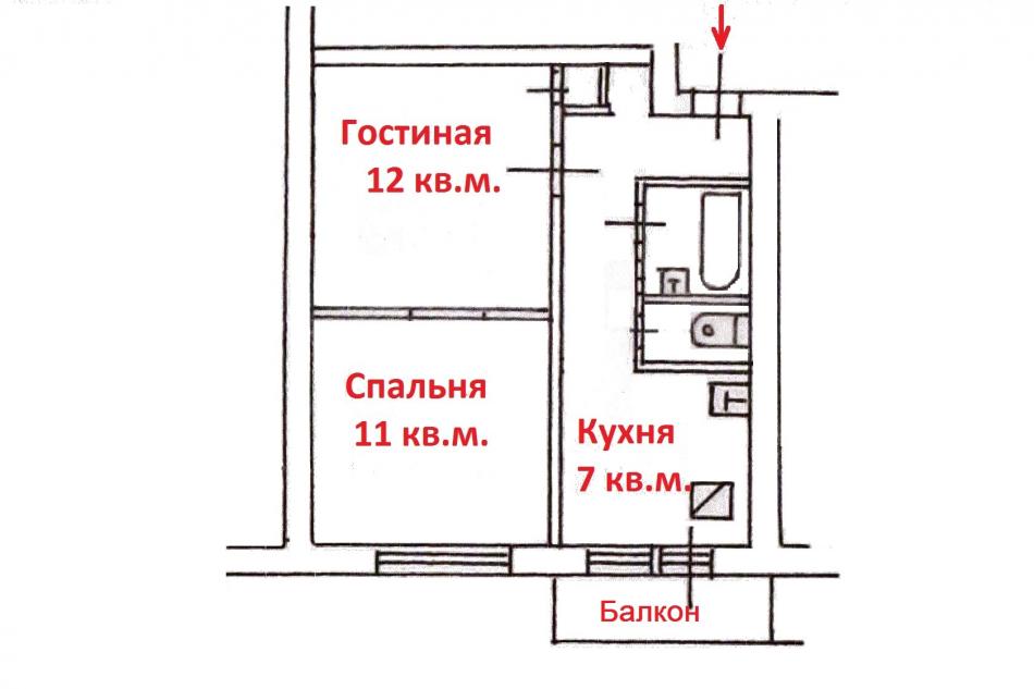 Продажа 1-комн квартиры на вторичном рынке Фортунатовская ул,  д. 17