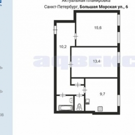 Продажа 2-комн квартиры на вторичном рынке Морская Б. ул,  д. 6