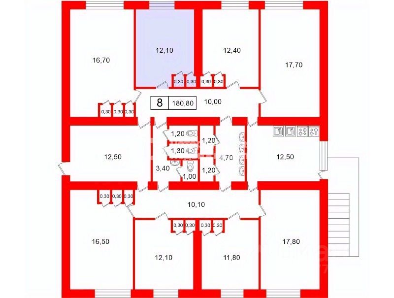 Продажа комнаты улица Брянцева, 17