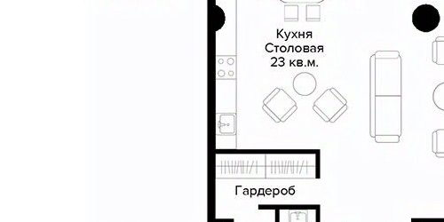 2-комн квартира Большая Грузинская улица, 69