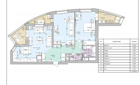 Продажа 3-комн квартиры на вторичном рынке 60-летия Октября пр-кт,  д. 17