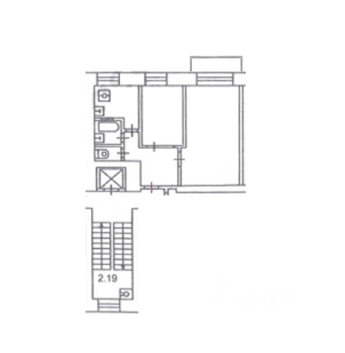 Продажа 2-комн квартиры на вторичном рынке Алтайская улица, 2