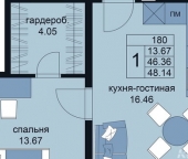Продать Квартиры вторичка ул Евдокима Огнева  4 1