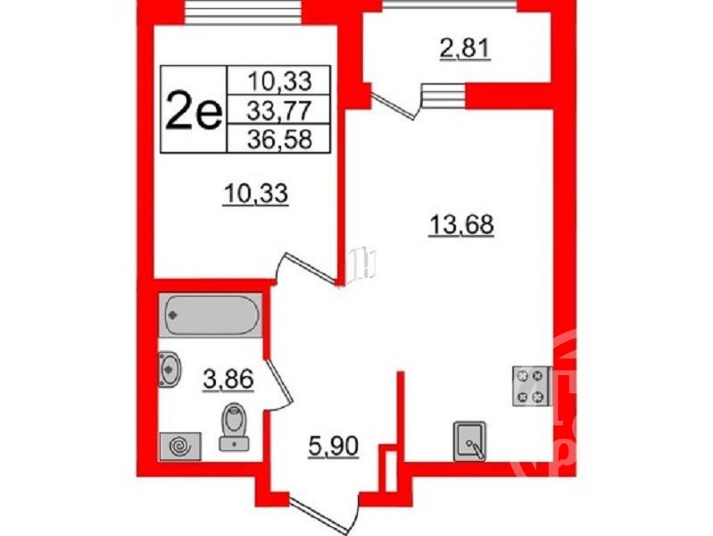 Продажа 1-комн квартиры на вторичном рынке Новосаратовка дер., Первых ул. ,  д. 4,  к. 3