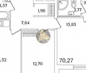 Продать Квартиры вторичка Октябрьская наб   