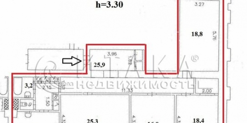 4-комн квартира Стачек пр-кт,  д. 57