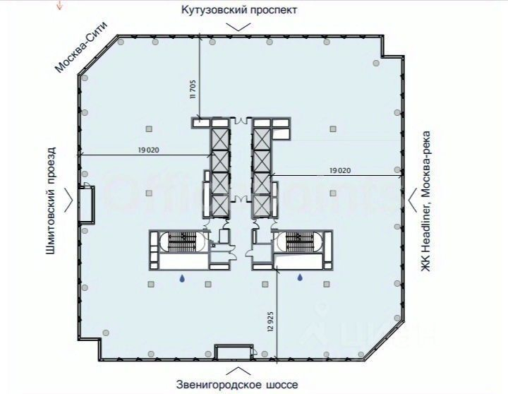 Аренда офиса улица Ермакова Роща,  д. 1 с1