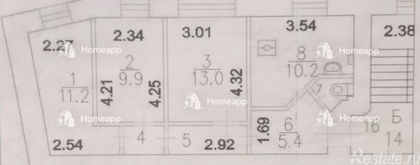 Продажа 3-комн квартиры на вторичном рынке Малый Ивановский пер,  д. 11/6с2
